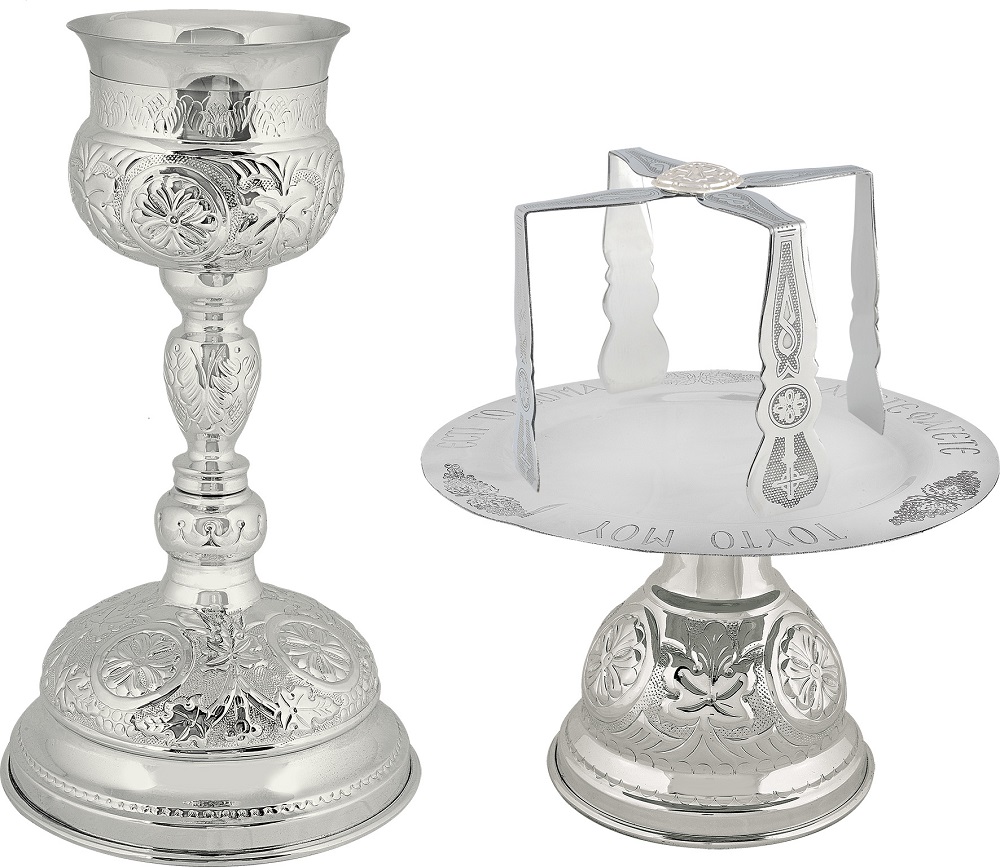 Sfinte Vase Argintate Cupa Inox